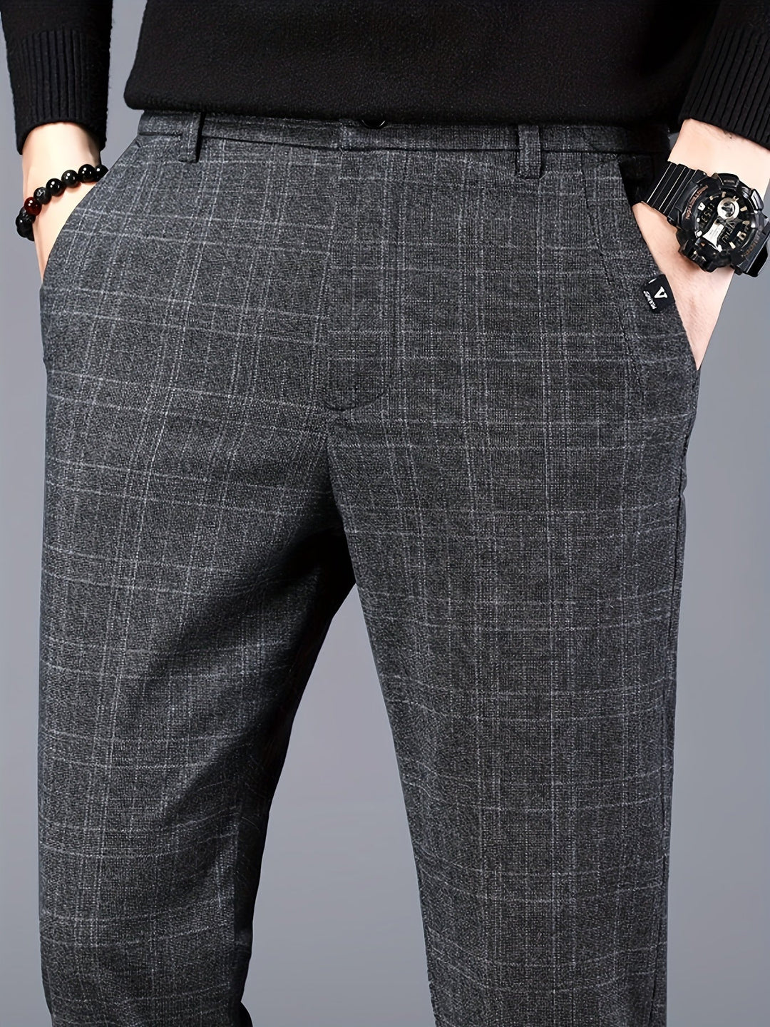 Levoire | Pantalon À Motifs De Mouvement Pour Homme