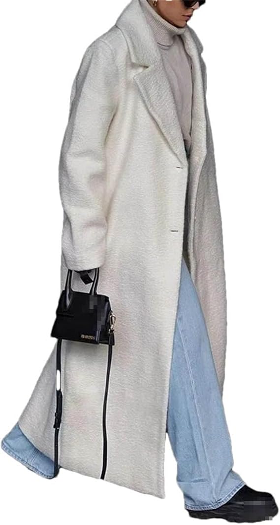 Levoire | Manteau Plus Long Styl Plus Chaud Manteau Femme Beige
