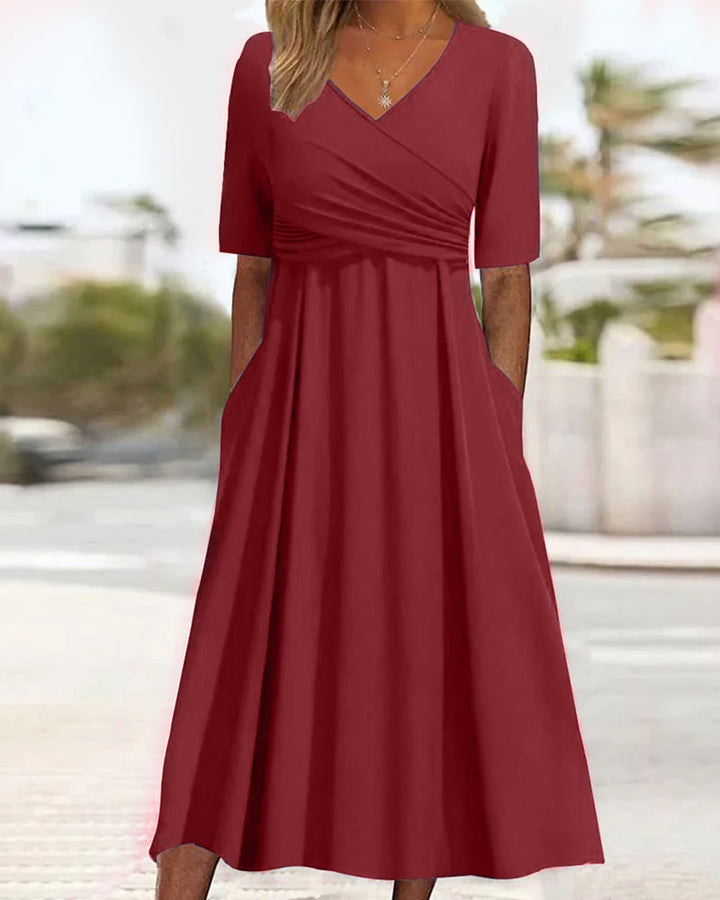 Levoire | Robe de printemps luxueuse Rot