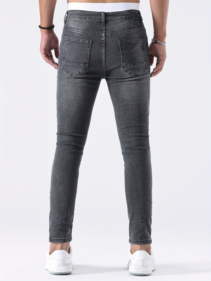 Levoire | Jean Slim Fit Déchiré Pour Hommes