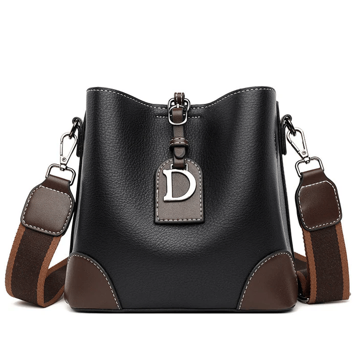 Levoire | Sac À Bandoulière En Cuir Élégant Noir (Presque épuisé)