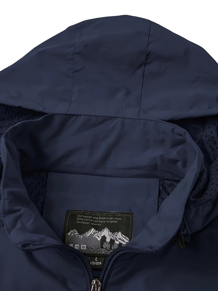 Levoire | Veste De Plein Air Softshell Pour Hommes Avec Capuche