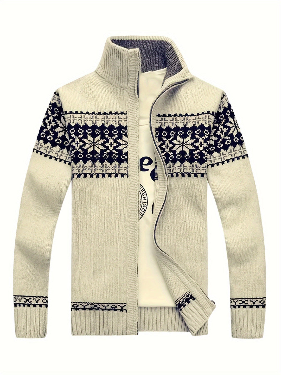 Levoire | Gilet À Col Haut Beige