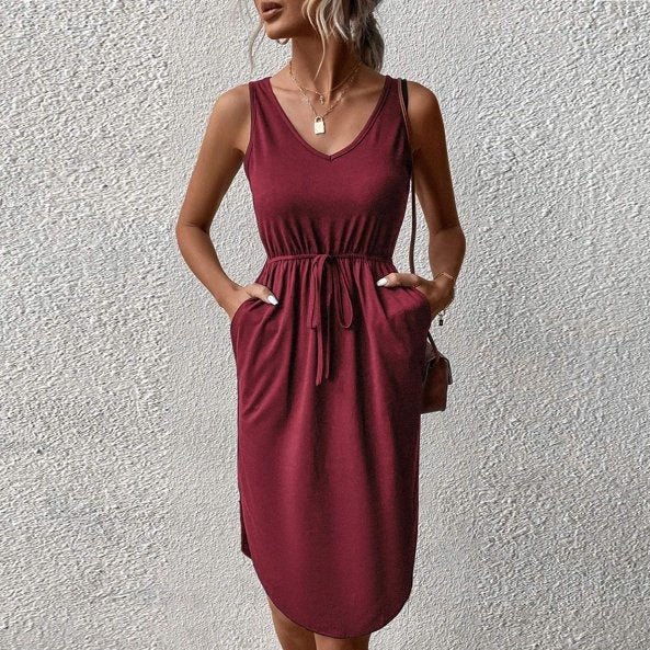 Levoire | Mode Tendance Boutons Robe Mini Vin