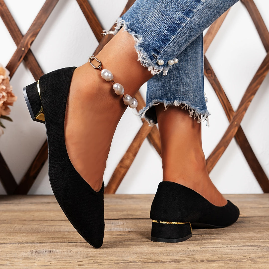 Levoire | Belles Chaussures À Talons Chunky Noires