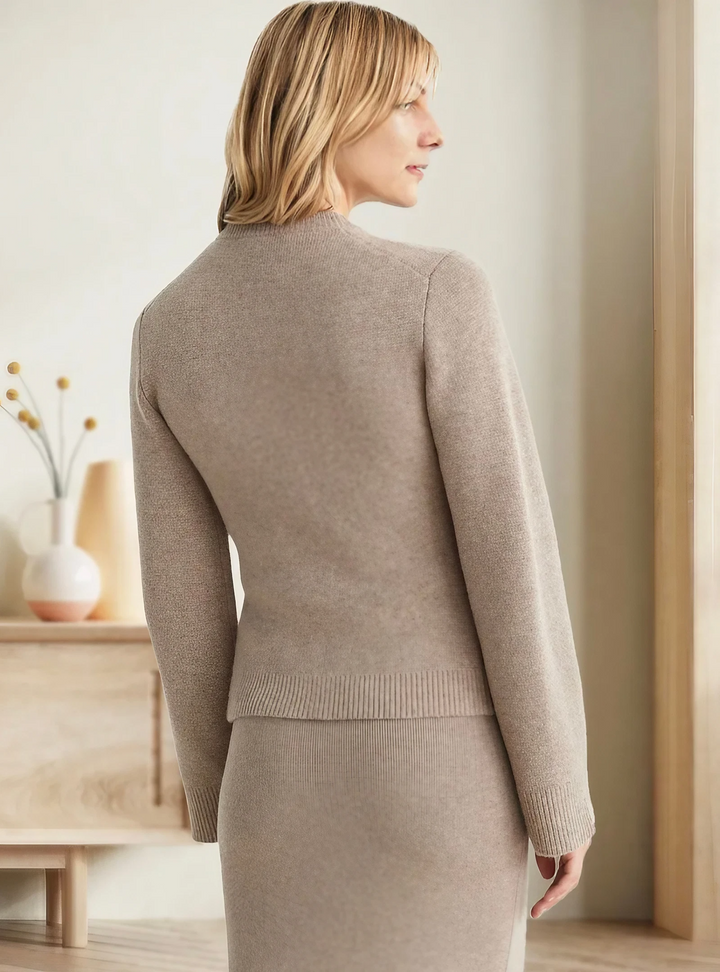 Levoire | Cardigan Femme Doux Avec Boutons