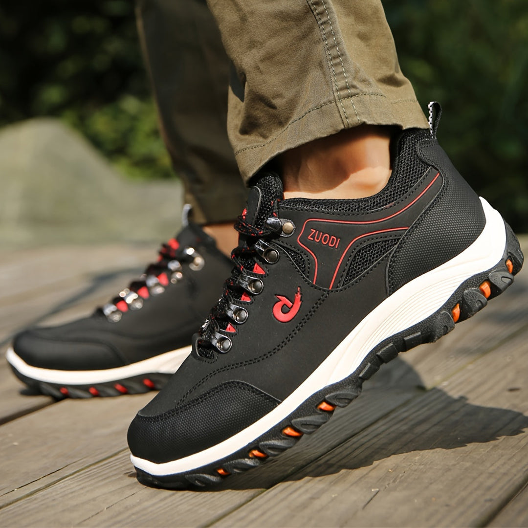 Levoire | Sneaker Bas Durable Pour Hommes Noir