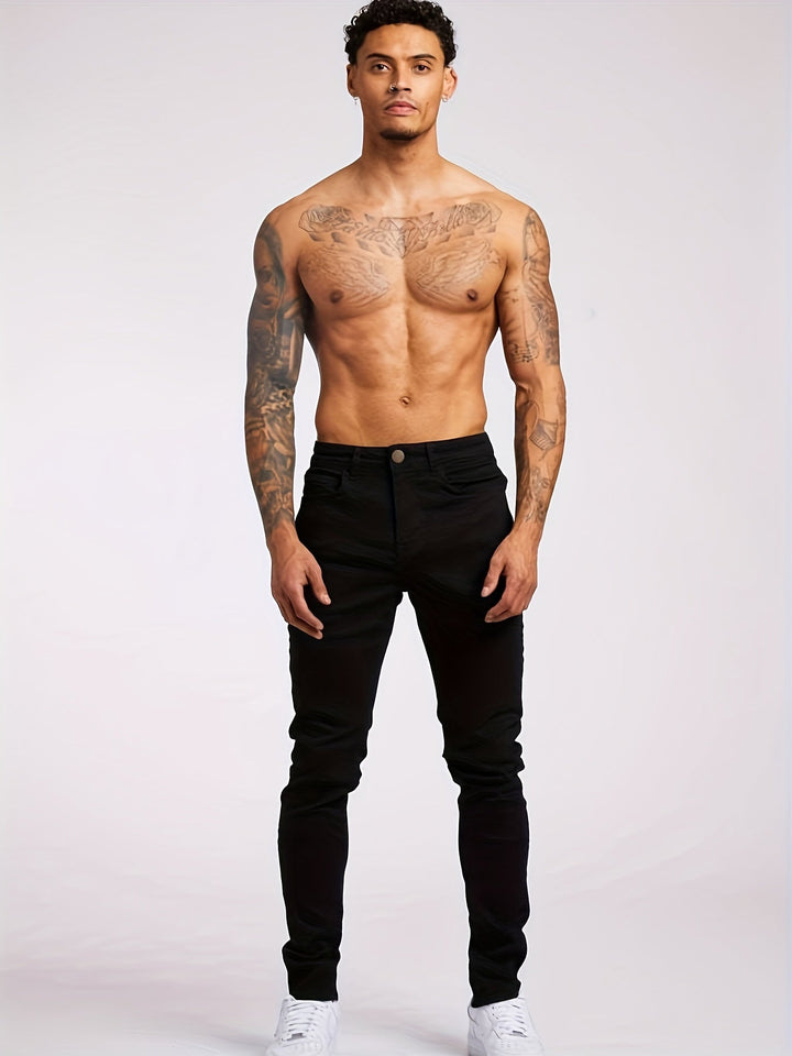 Levoire | Pantalons En Denim Stretch Rennon Slim Fit Pour Hommes
