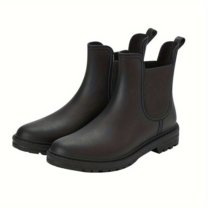 Levoire | Bottes De Pluie Pour Femmes Imperméables À La Cheville Noir