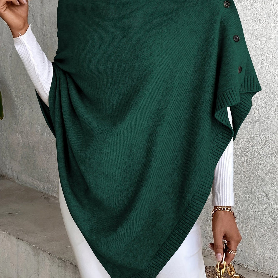Levoire | Non Combiné Cape Tricoté Vert foncé XXL(44)