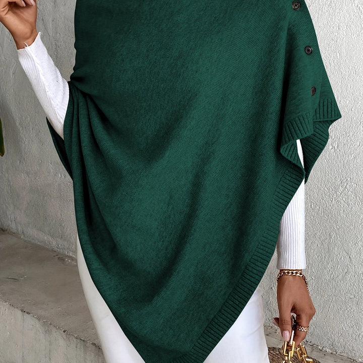 Levoire | Non Combiné Cape Tricoté Vert foncé XXL(44)