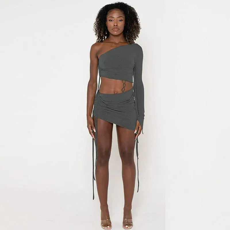 Levoire | Robe avec bouton sur le côté en haut