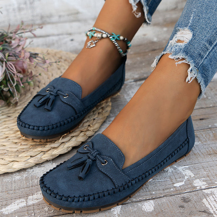 Levoire | Mocassins Vintage Confortables Avec Soutien Orthopédique Bleu