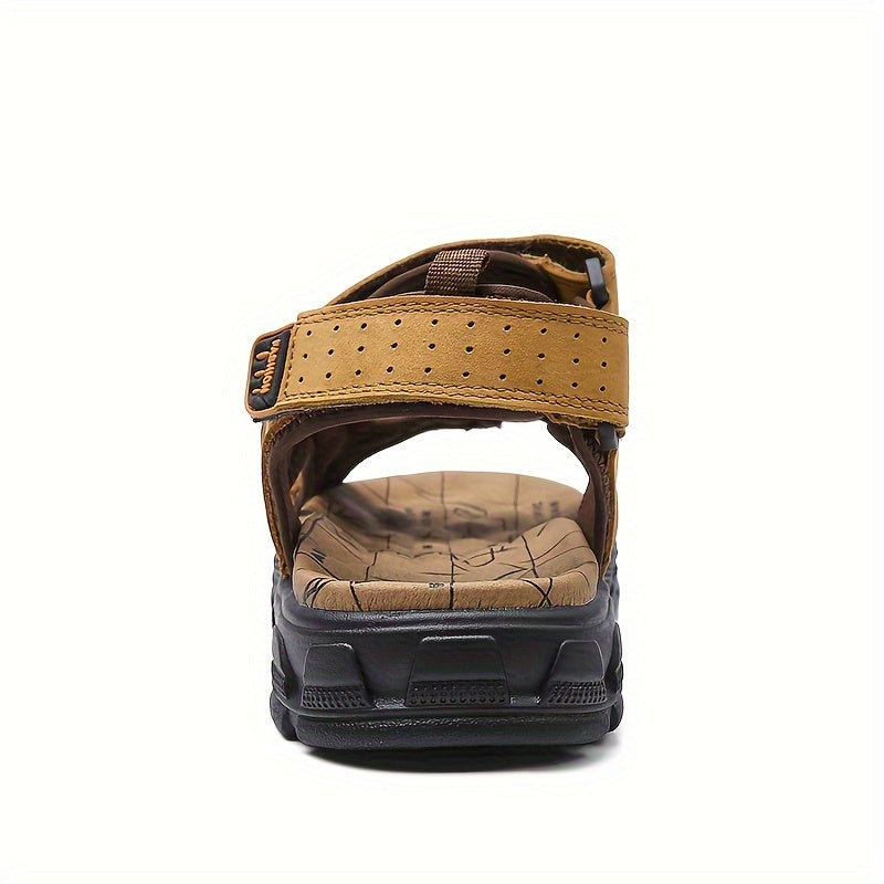Levoire | Sandales En Cuir Avec Velcro