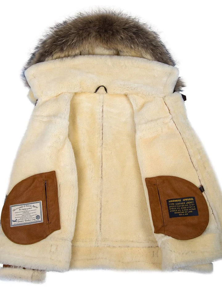 Levoire | veste d'hiver en cuir