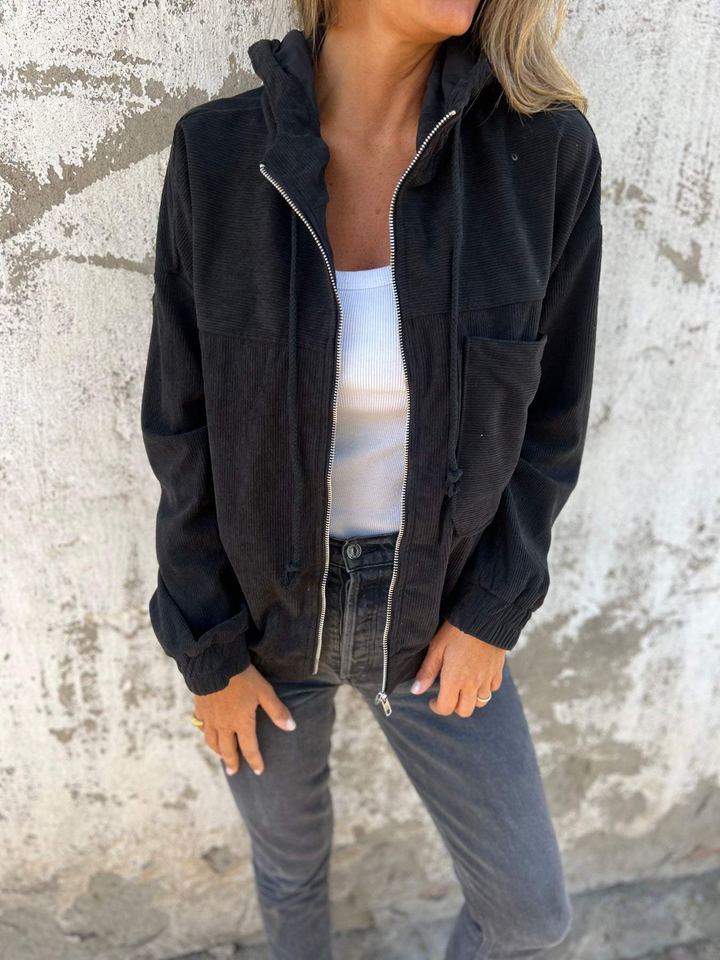 Levoire | Sweat À Fermeture Éclair Noir (Seulement 8 unités restantes)