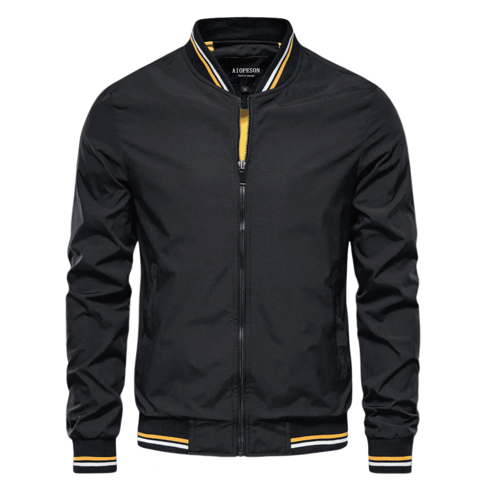 Levoire | Veste D'Automne Décontractée Pour Hommes Noir