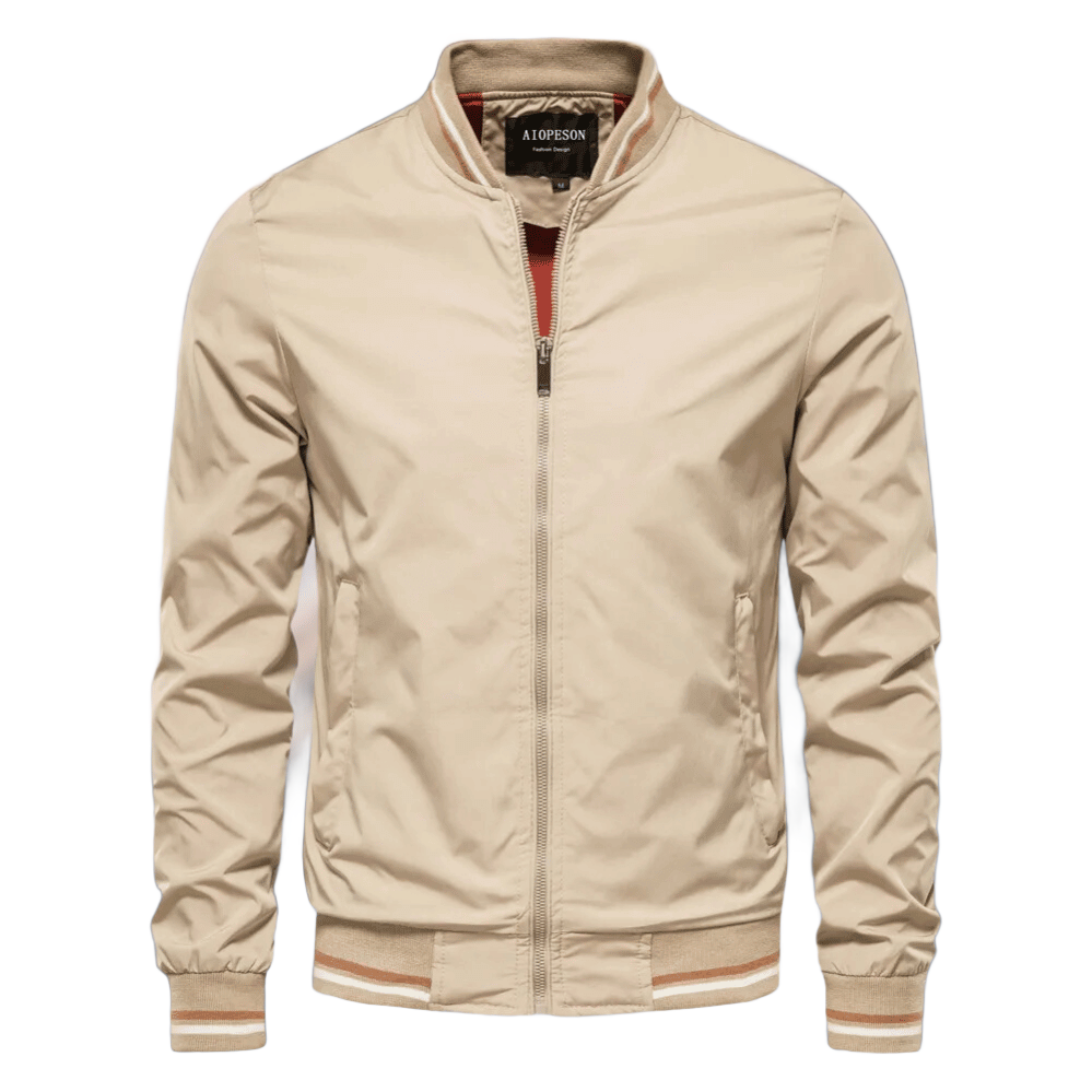 Levoire | Veste D'Automne Décontractée Pour Hommes Kaki