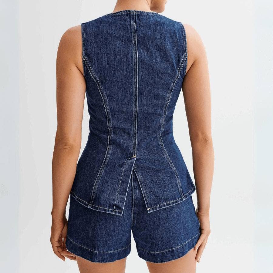 Levoire | Veste En Denim Avec Poches