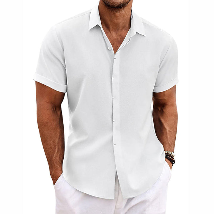 Levoire | Chemise En Lin Fr Homme Blanc