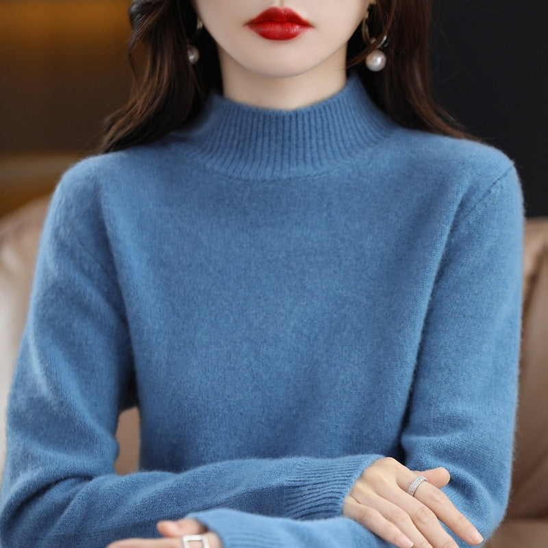 Levoire | Pull Avec Sensation Cachemire Bleu