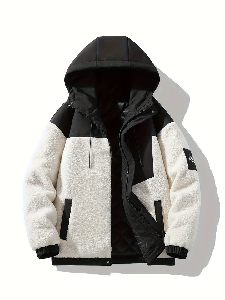 Levoire | Sweat À Capuche En Polaire Pour Hommes Blanc