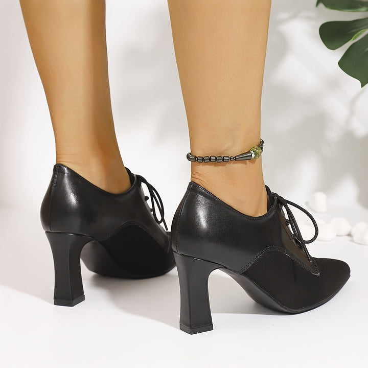 Levoire | Élégantes Chaussures À Talons Pour Femmes Avec Lacets