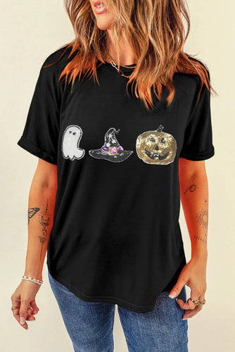 Levoire | Imprimé en nacre Col rond Manches courtes T-shirt