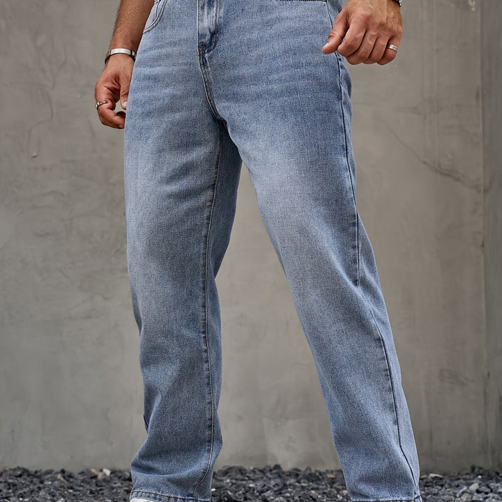 Levoire | Pantalon En Denim À Jambe Droite