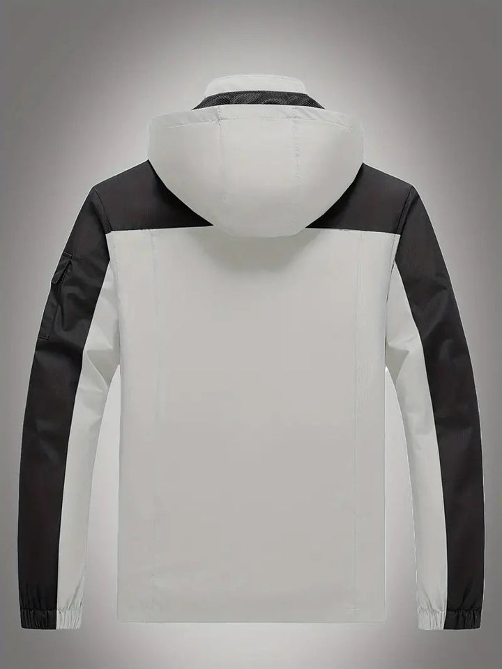 Levoire | Veste À Capuche Imperméable À Manches Longues Avec Poches