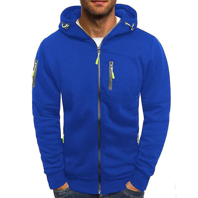Levoire | Sweat à capuche élégant Roi bleu