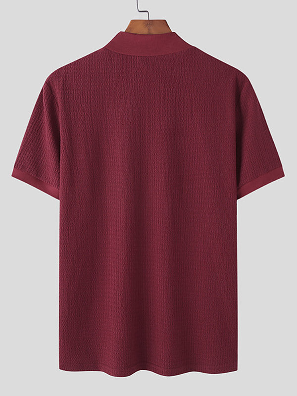 Levoire | T-Shirt Col Haut Manches Courtes