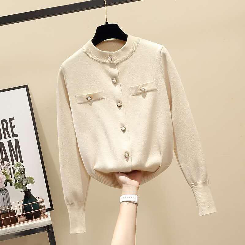 Levoire | Veste En Tricot Pour Femmes Abricot