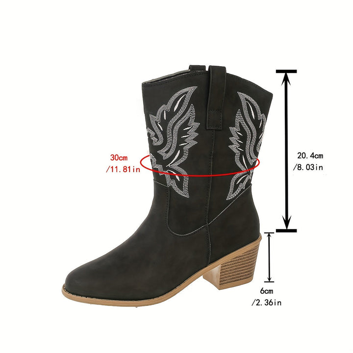 Levoire | Bottes De Cowboy Viininkorjuu Pour Femmes