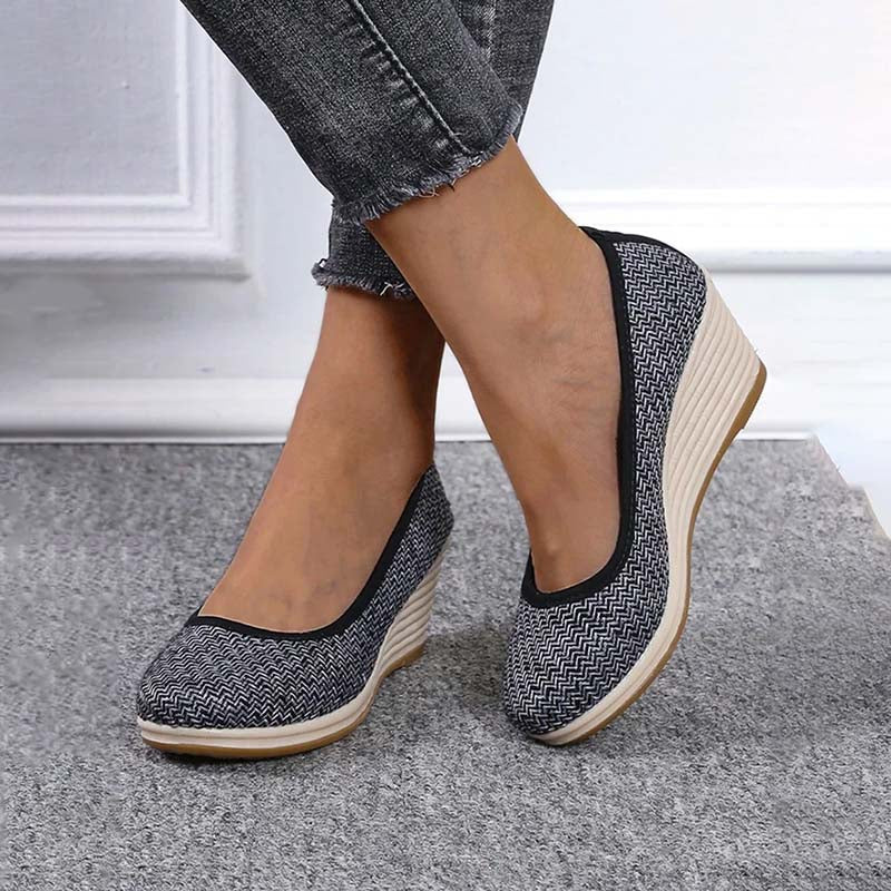 Levoire | Chaussures À Talon Compensé Gris foncé