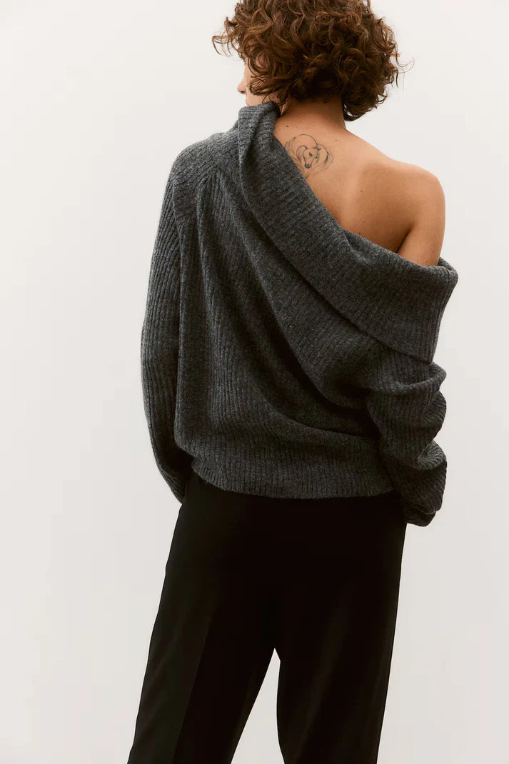 Levoire | Pull En Maille Épaules Dénudées
