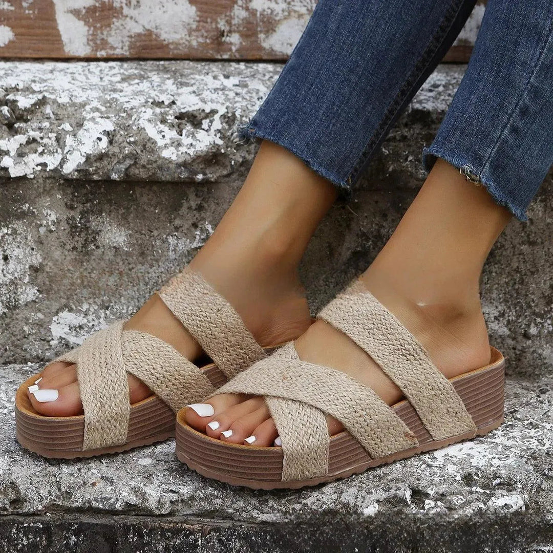 Levoire | Sandales simples pour femmes Kermavaahto Blanc