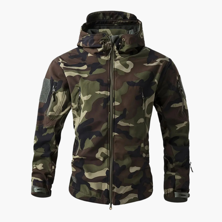 Levoire | Veste En Polaire Élégante Camouflage