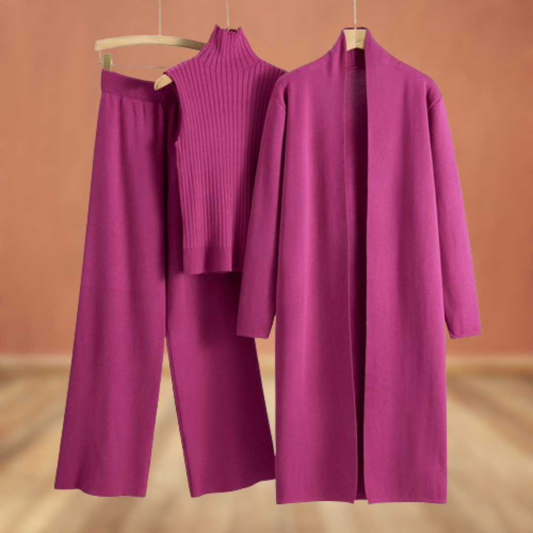 Levoire | Ensemble de trois pièces Rosa Rosso Taille Unique