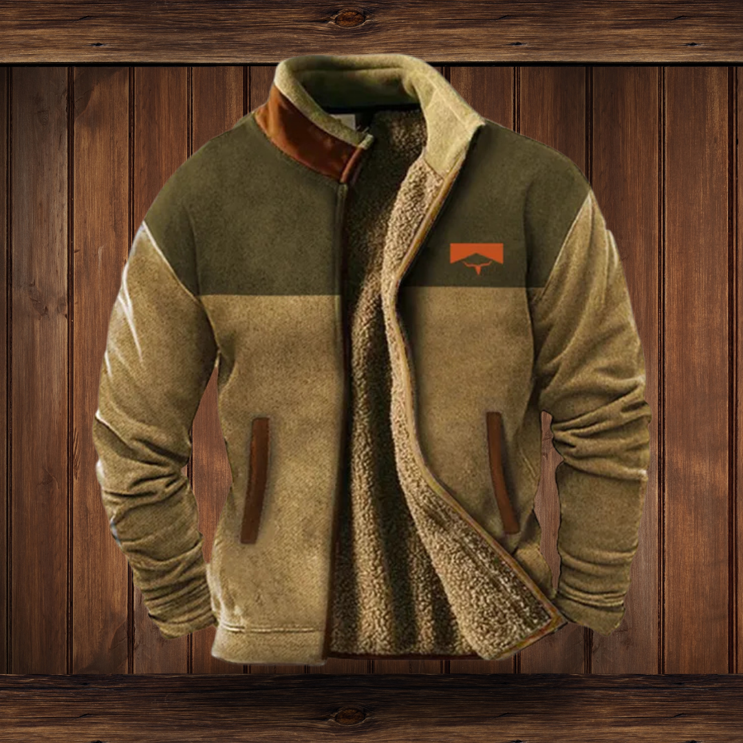 Levoire | Veste en polaire chaleur et confort Braun