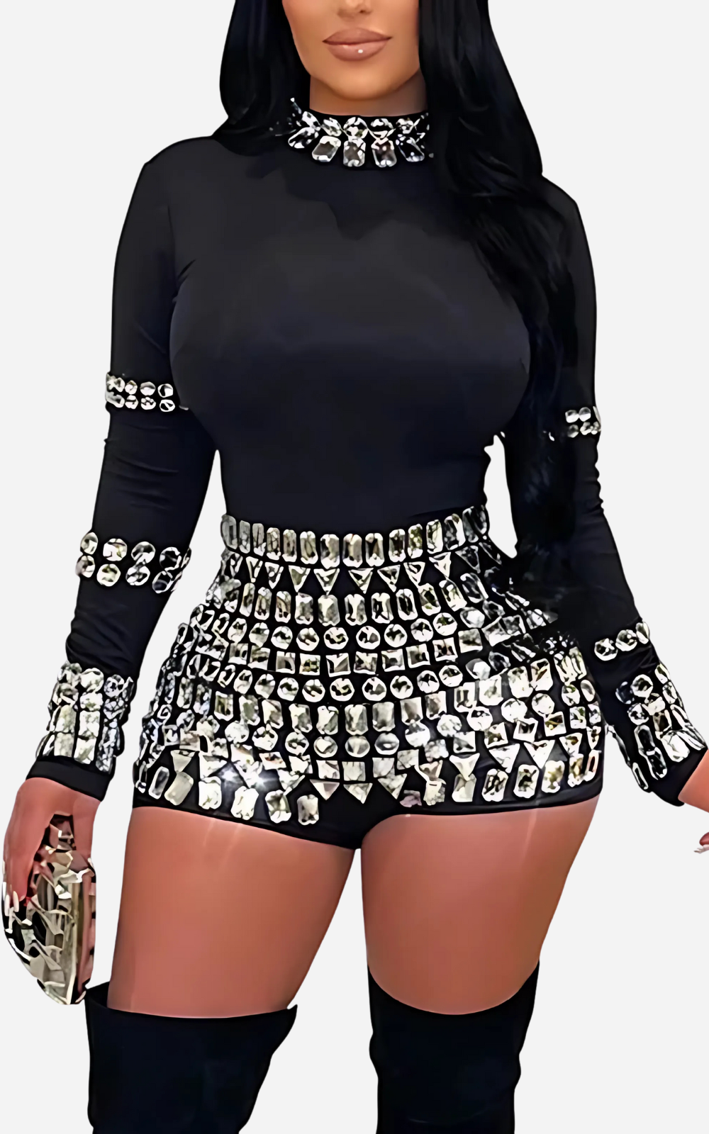 Levoire | Brillante Femme Glamour Et Audace Noir