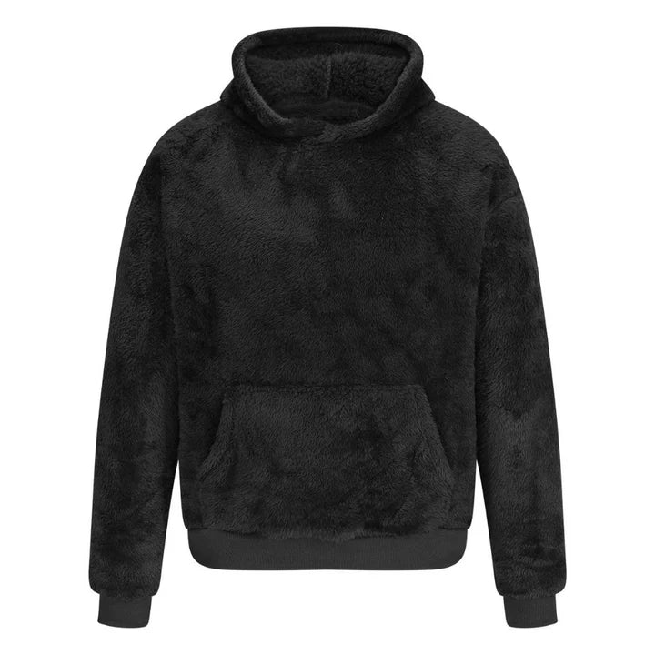 Levoire | Plus Chaud, Plus Moelleux Sweat À Capuche Noir