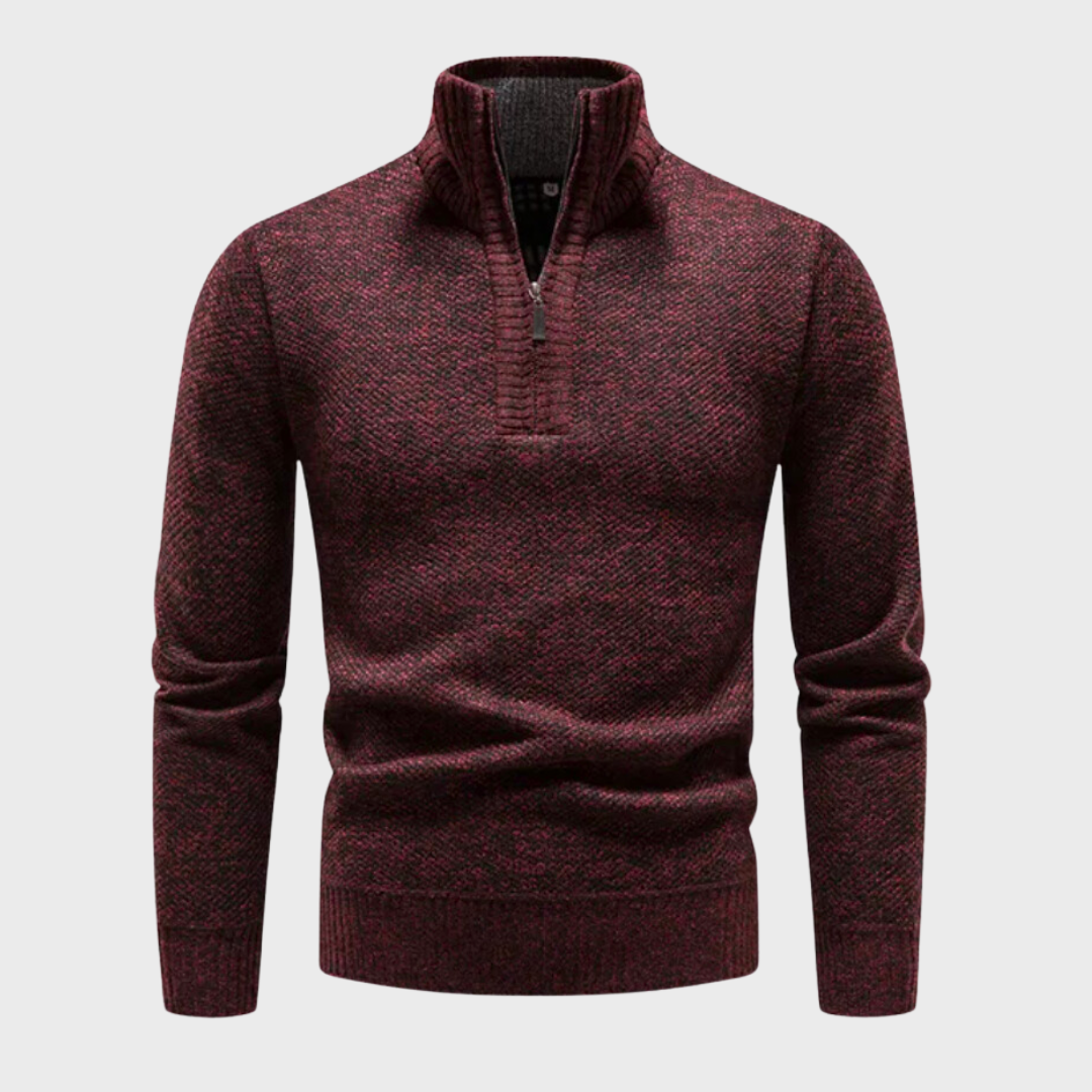 Levoire | Pull En Stretch Chaud Rot