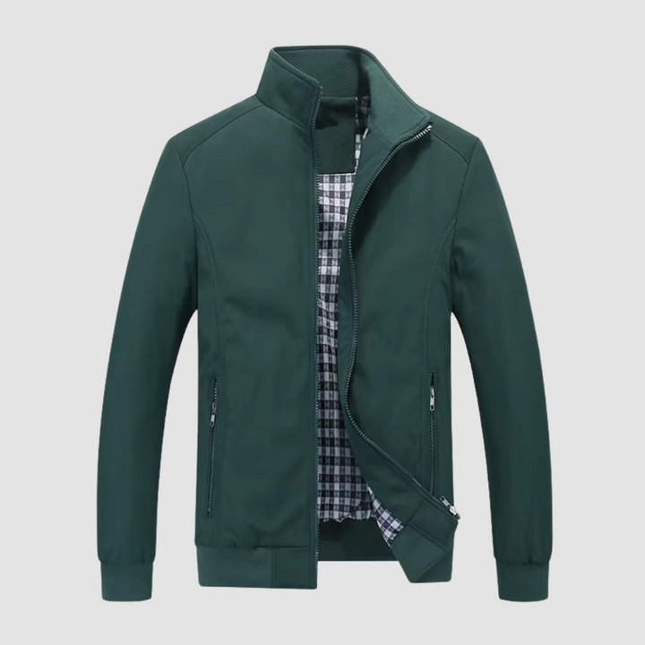 Levoire | Veste Bomber Avec Poches Pour Hommes Vert