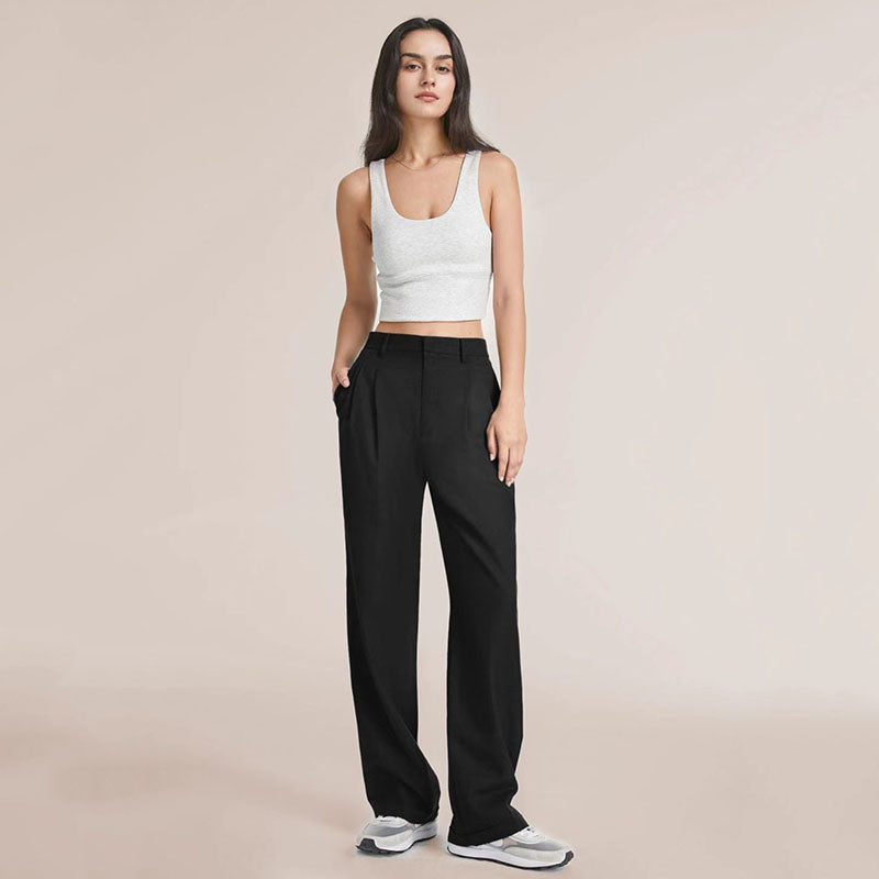 Levoire | Pantalon À Jambes Larges Noir