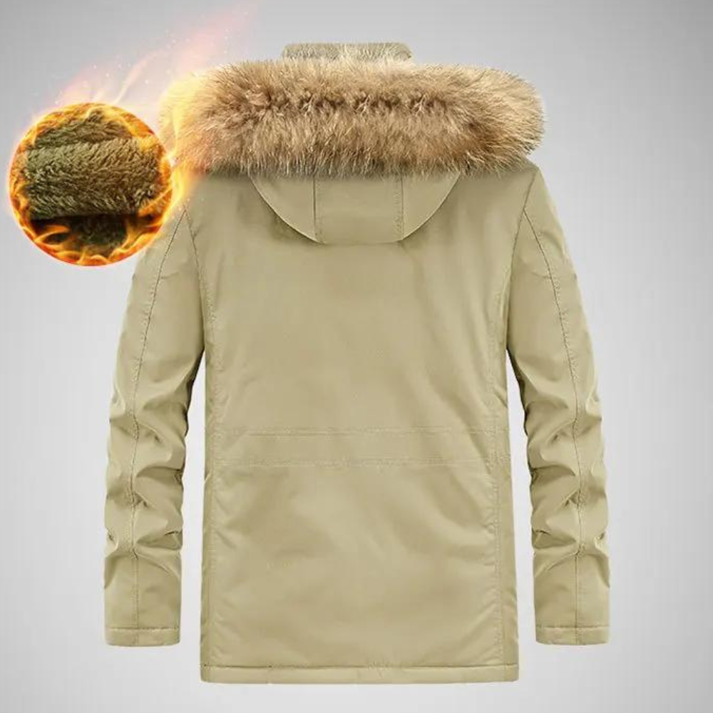 Levoire | Veste À Capuche En Polaire Longue À Manches Imperméable