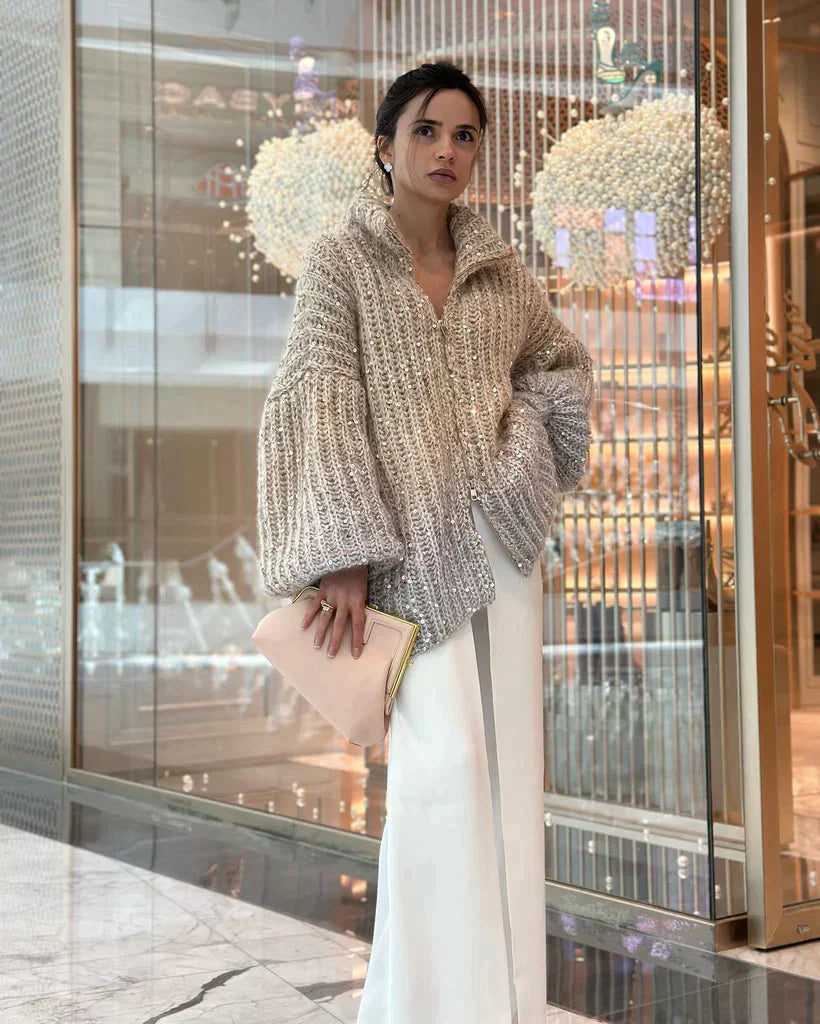 Levoire | Langarm Pullover Femmes Chaud