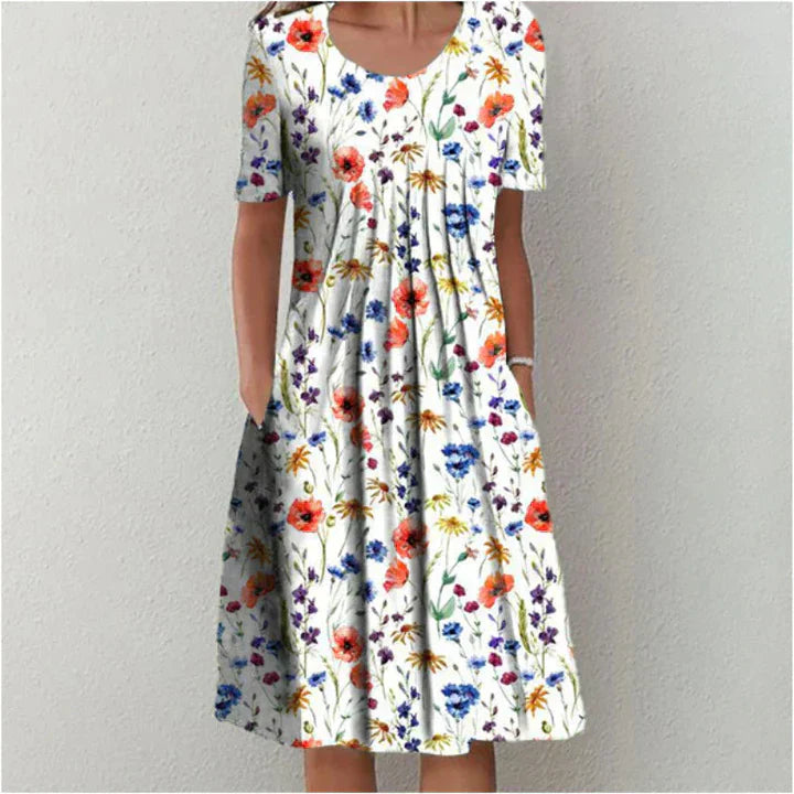 Levoire | Robe En Coton Élégante Rot