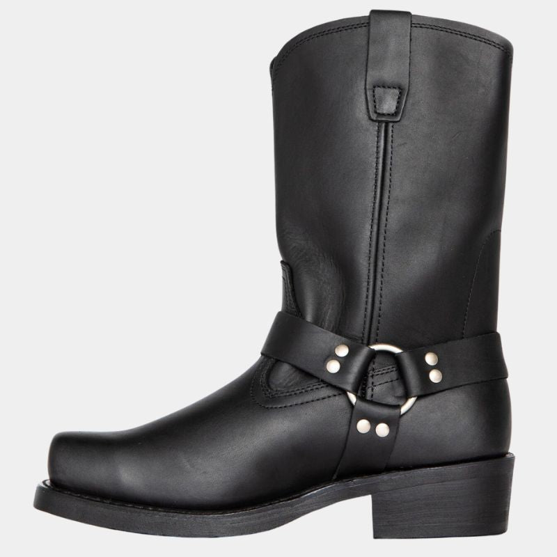 Levoire | Cowboy Original Bottes En Cuir Avec Un Look De Récolte De Raisins