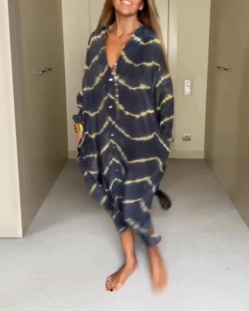 Levoire | Robe Maxi À Décolleté En V Décontractée